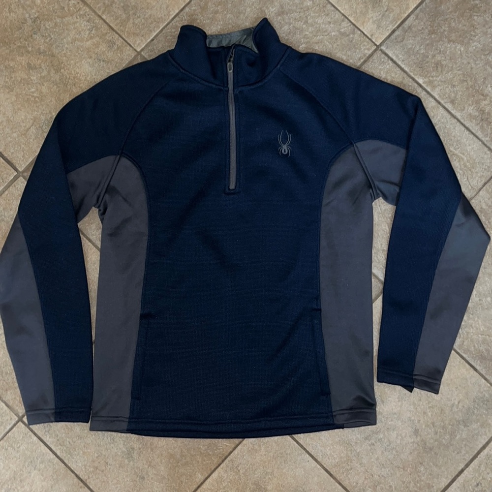 Spyder Quarter Zip Size Medium - New with tags